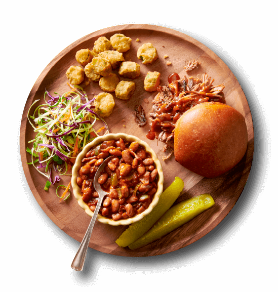 Carolina Smoke Pit BBQ Platter